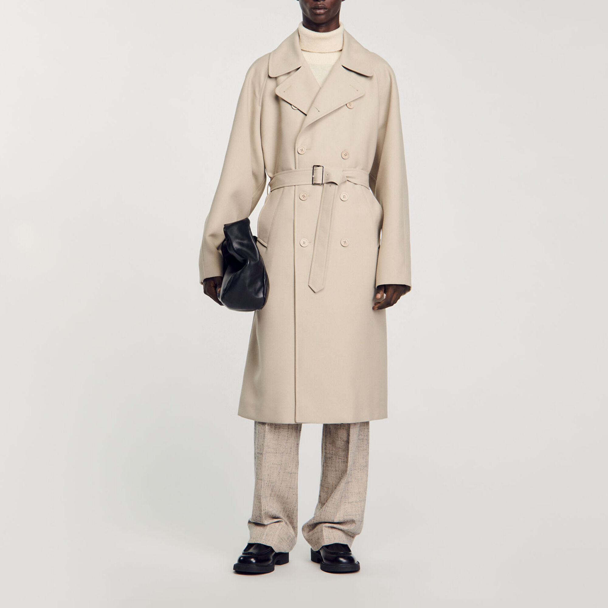 Lange trenchcoat