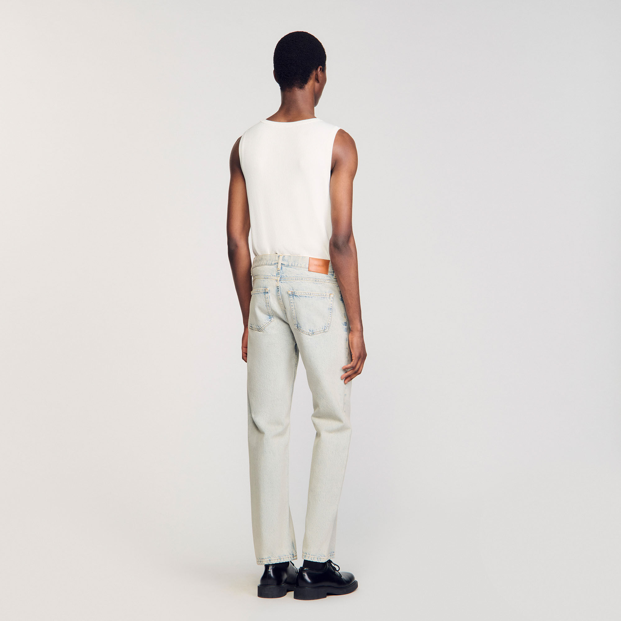 Jeans regular fit stone washed
