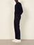 Rechte pantalon van scheerwol