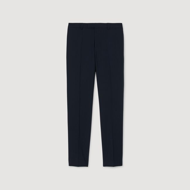 Wollen pantalon kostuum