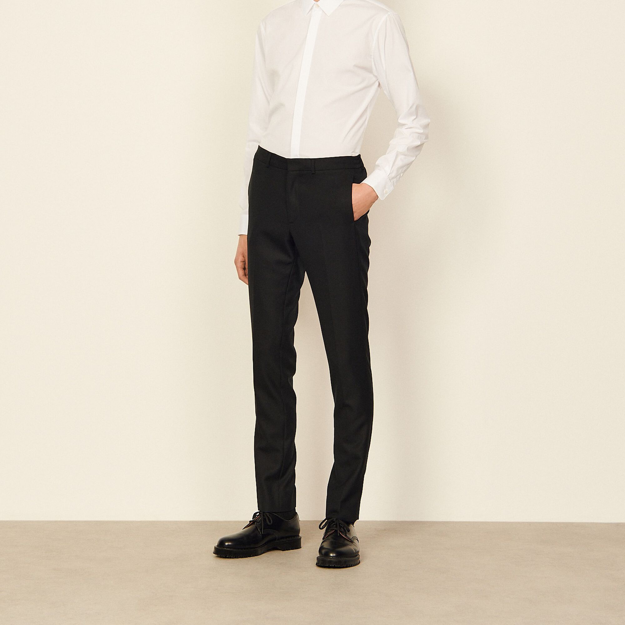 Pantalon van scheerwol