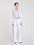Cardigan gestreept