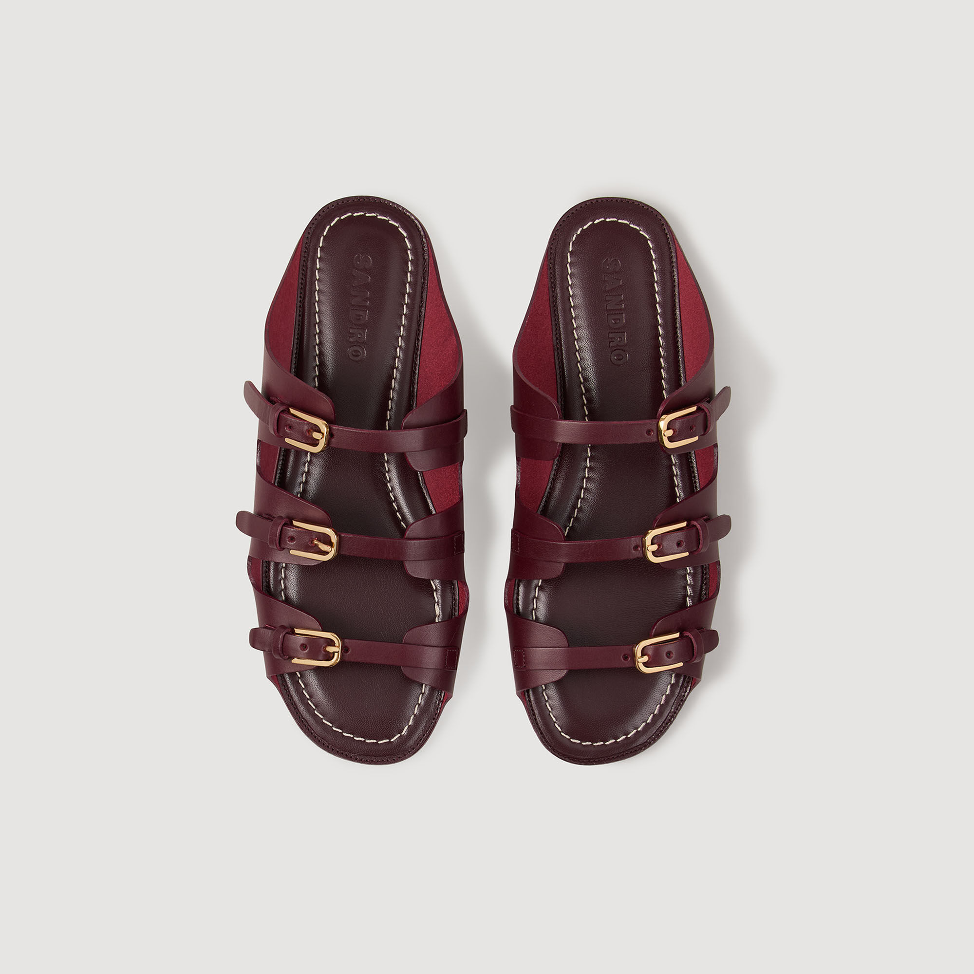 Leren sandalen