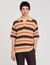 Polo tricot gestreept