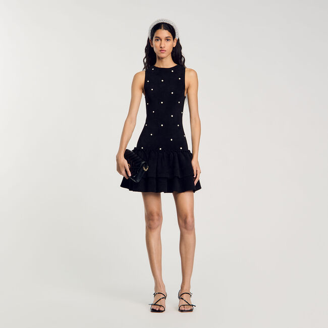 Jurk tricot velours