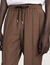 Rechte pantalon met elastiek