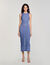 Midi jurk tricot