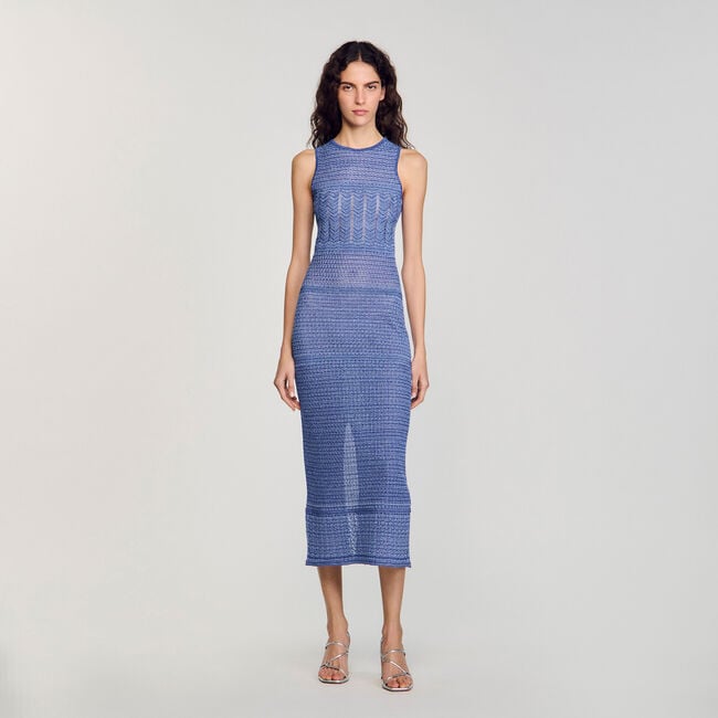 Midi jurk tricot