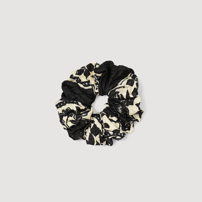 Scrunchie met bloemenprint