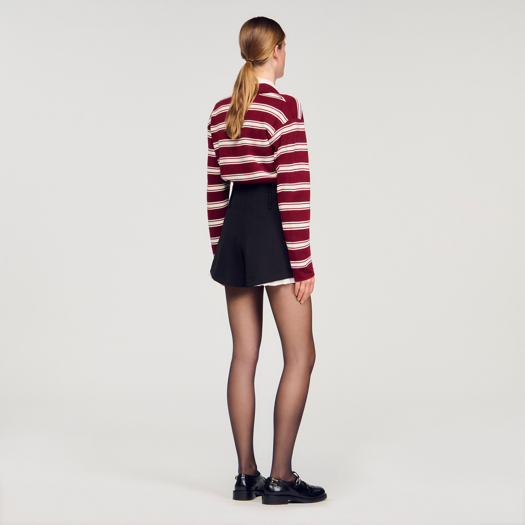 Short met volant