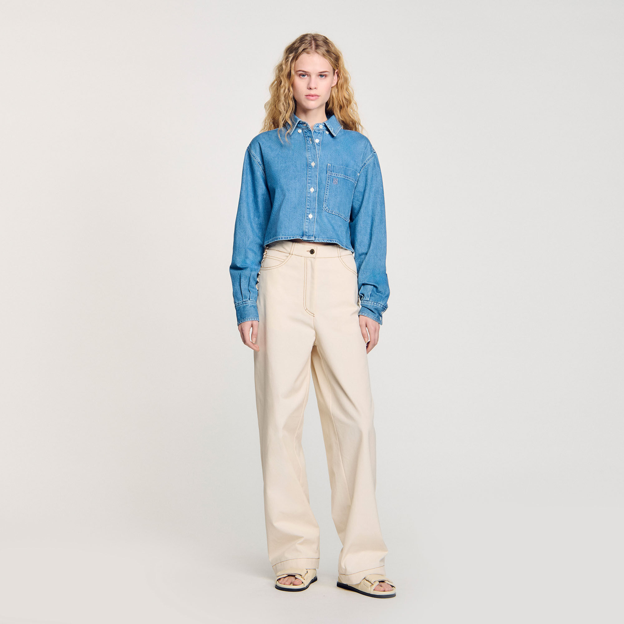 Jeans met veters