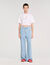 T-shirt met volant detail