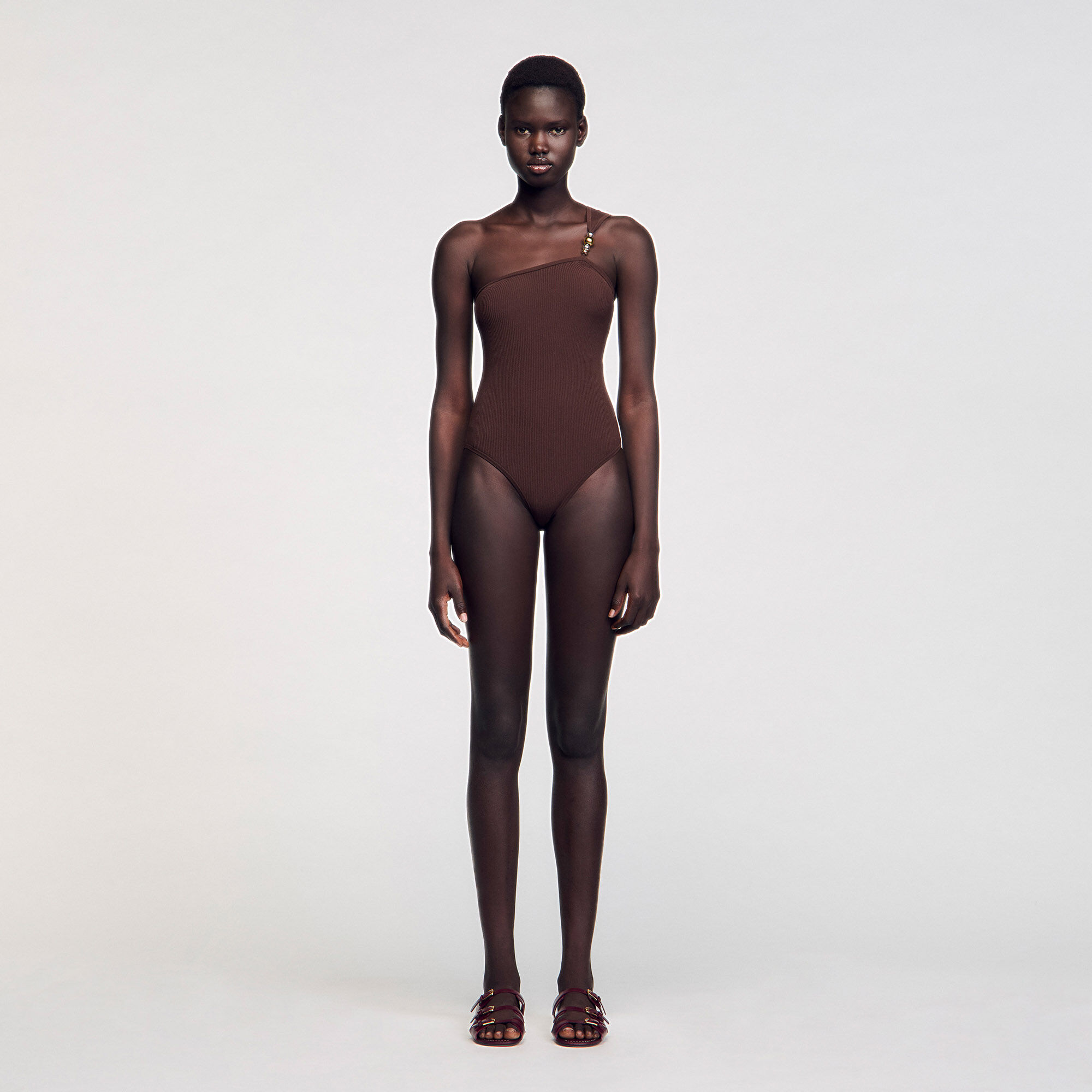 Body asymmetrisch met parels