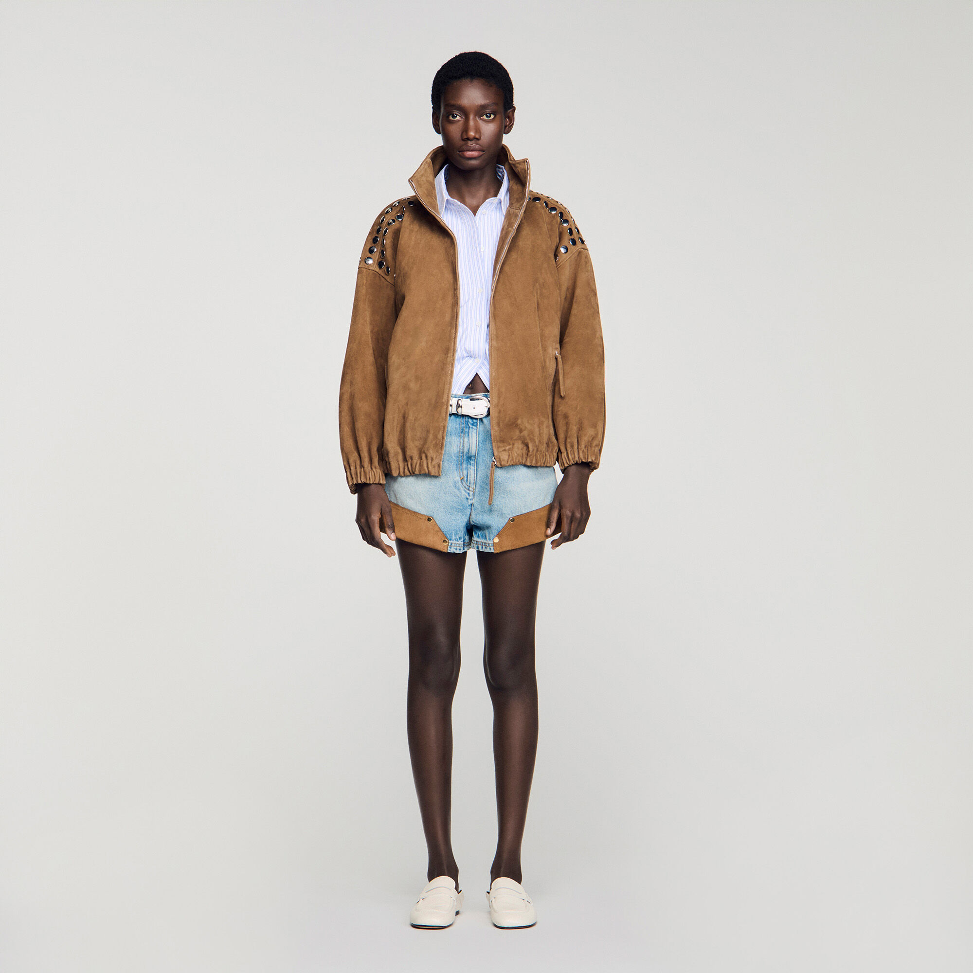 Su&egrave;de jack met studs