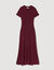 Lange tricot jurk