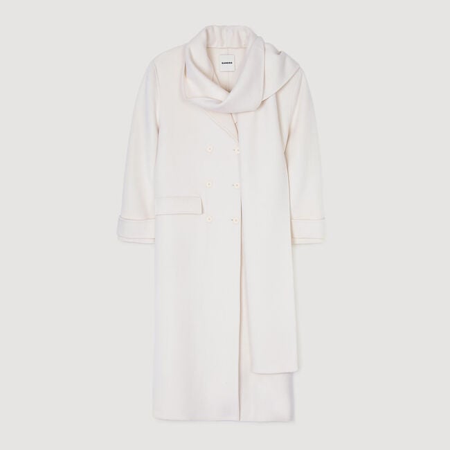 Oversized wollen jas