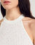 Gebreide top met parels