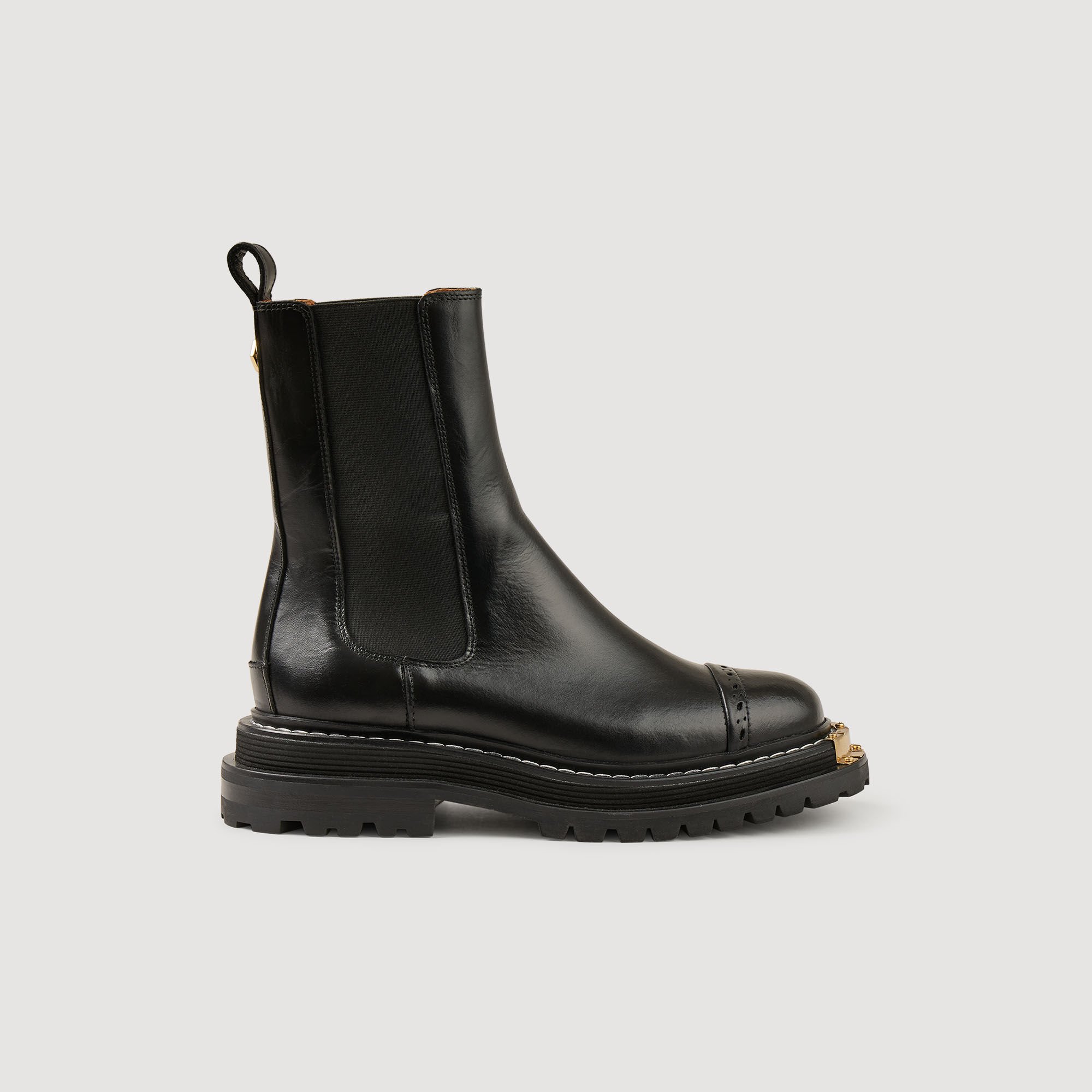 Chelsea boots leer