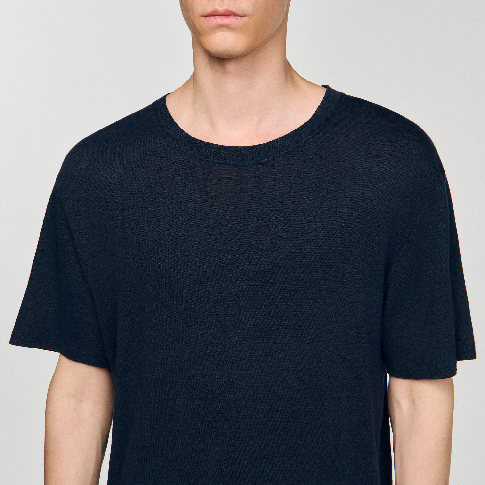 T-shirt van linnen