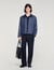 Jack met rits denimlook