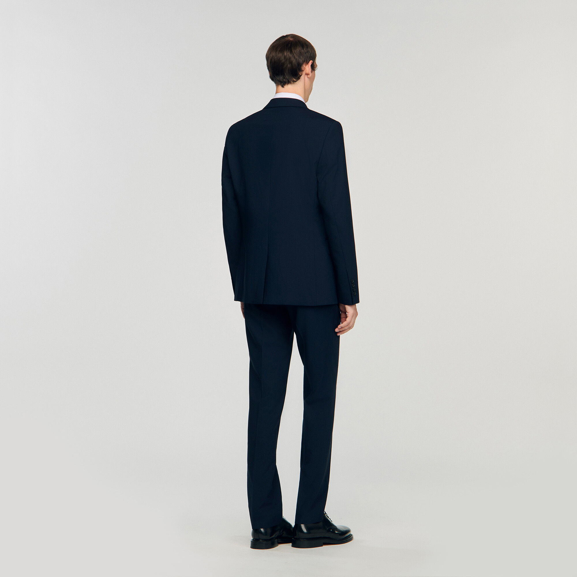 Colbert kostuum van wol