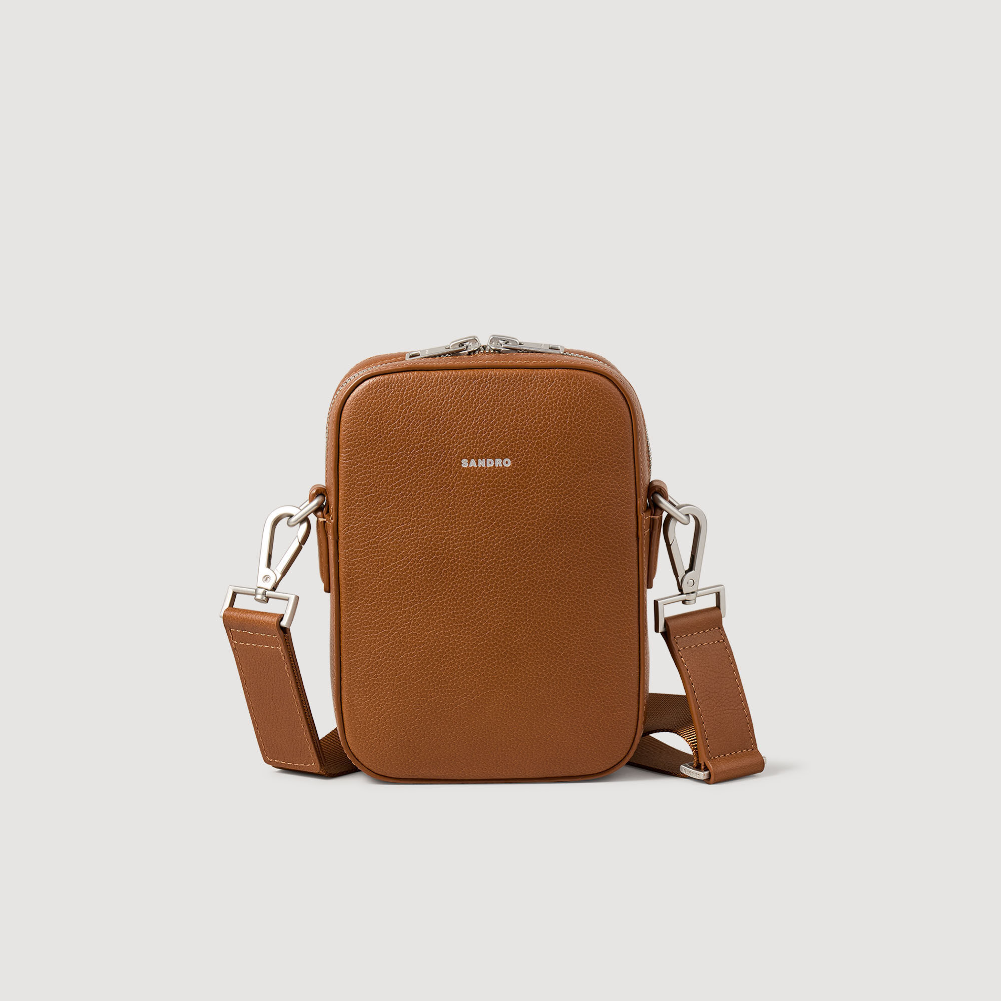 Kleine tas generfd leer