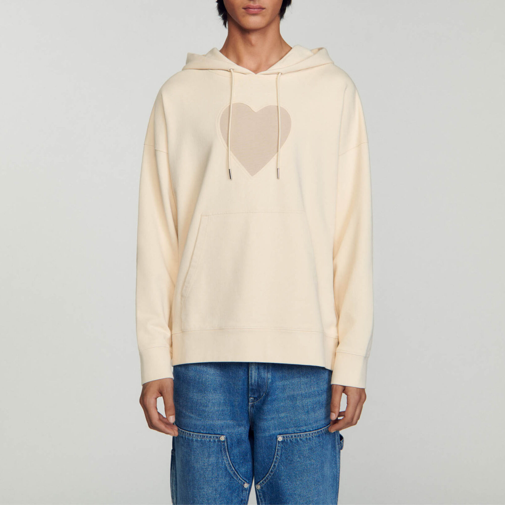 Sweatstof hoodie