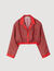Overhemdblouse sjaalprint