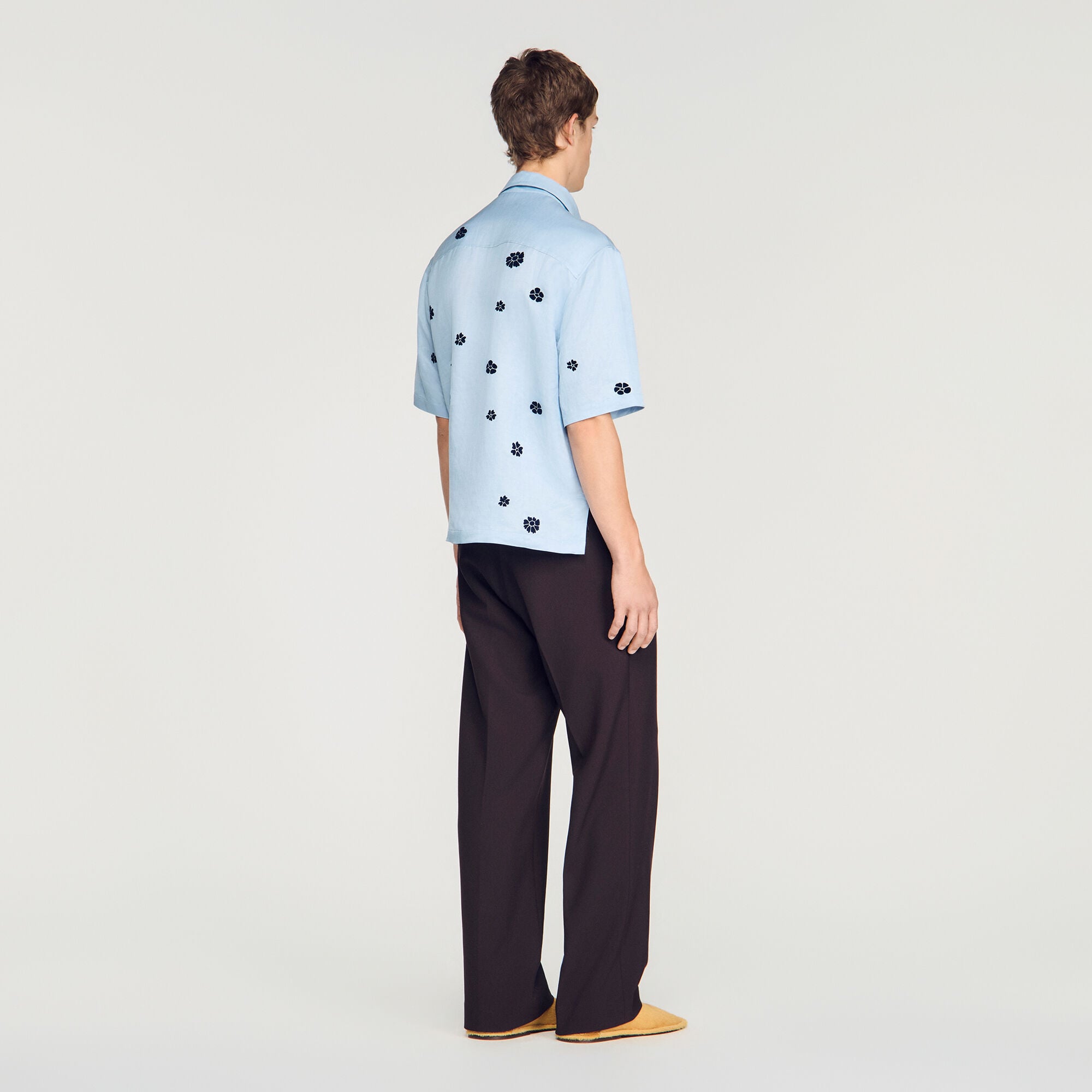 Soepel overhemd met bloemenprint