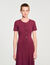 Lange tricot jurk