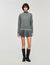 Skort met plooien