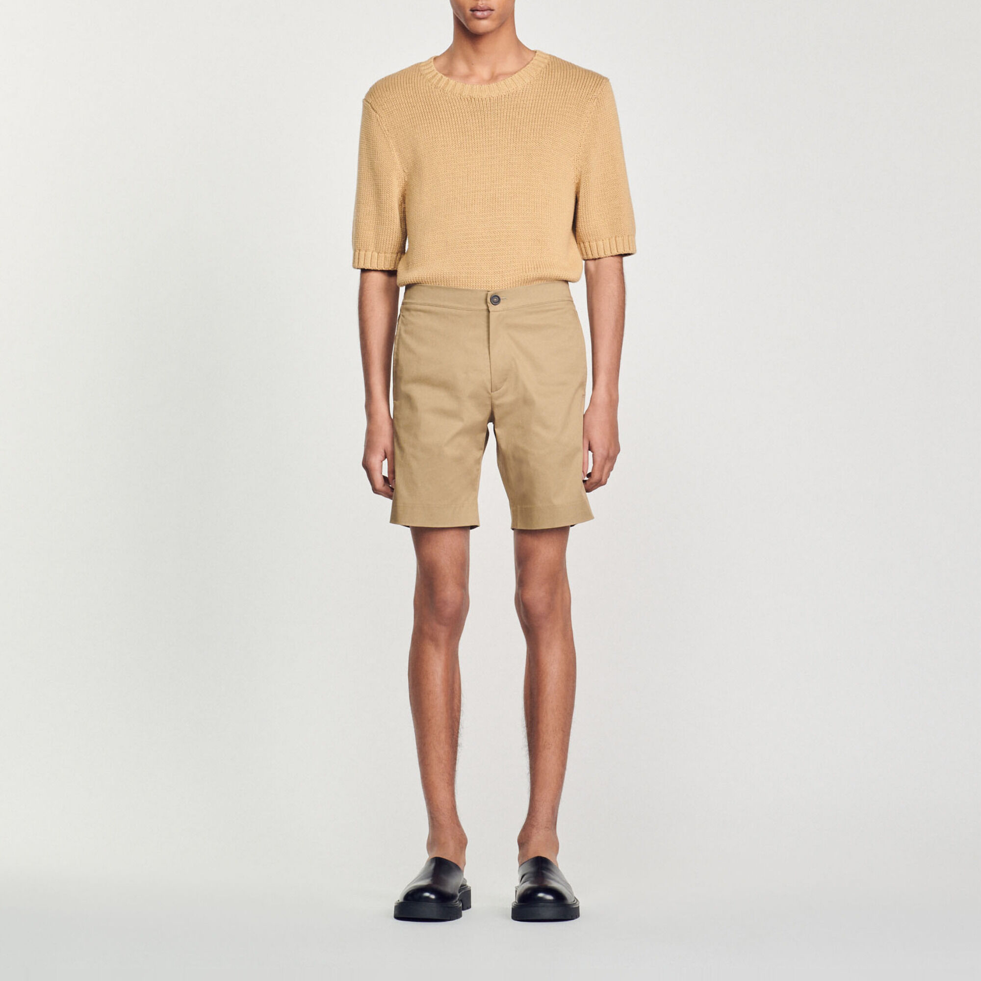 Short met elastische taille