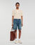 Short van elastisch denim