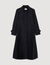 Trenchcoat met plooien