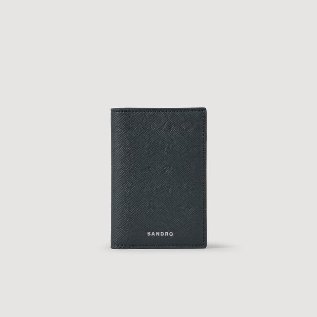 Leren portefeuille gereconstrueerd leer