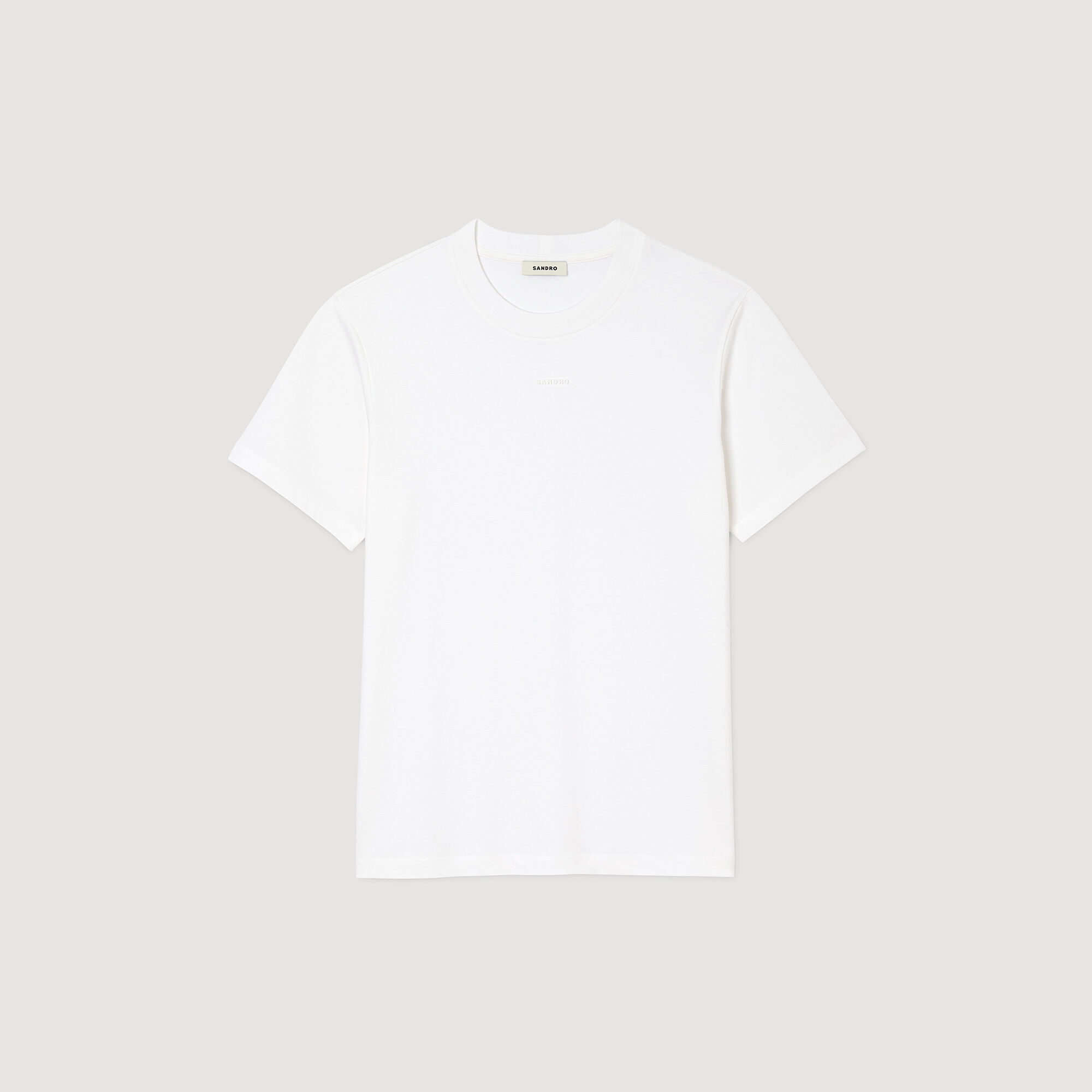 T-shirt katoen logo