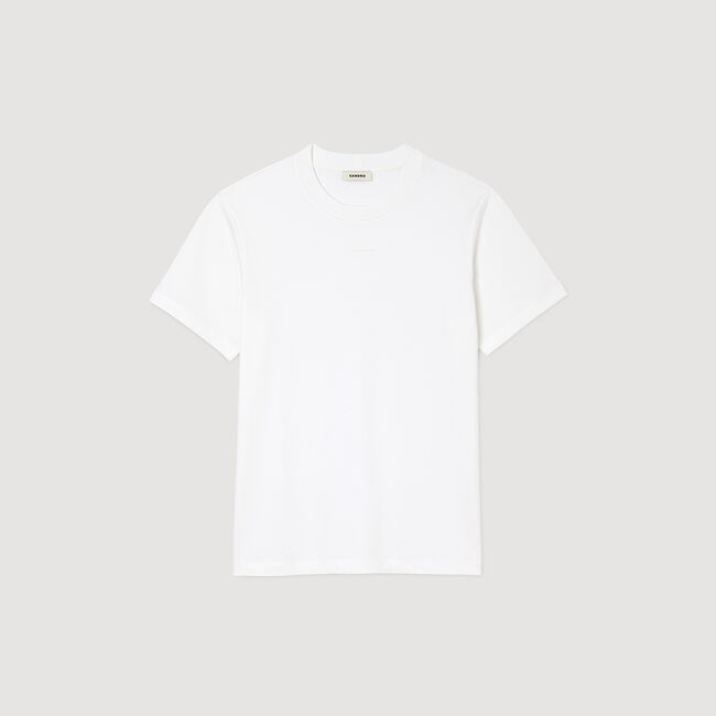 T-shirt katoen logo