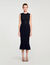 Lange jurk tricot met studs Lange jurk tricot met studs