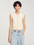 Gilet getextureerde tweed