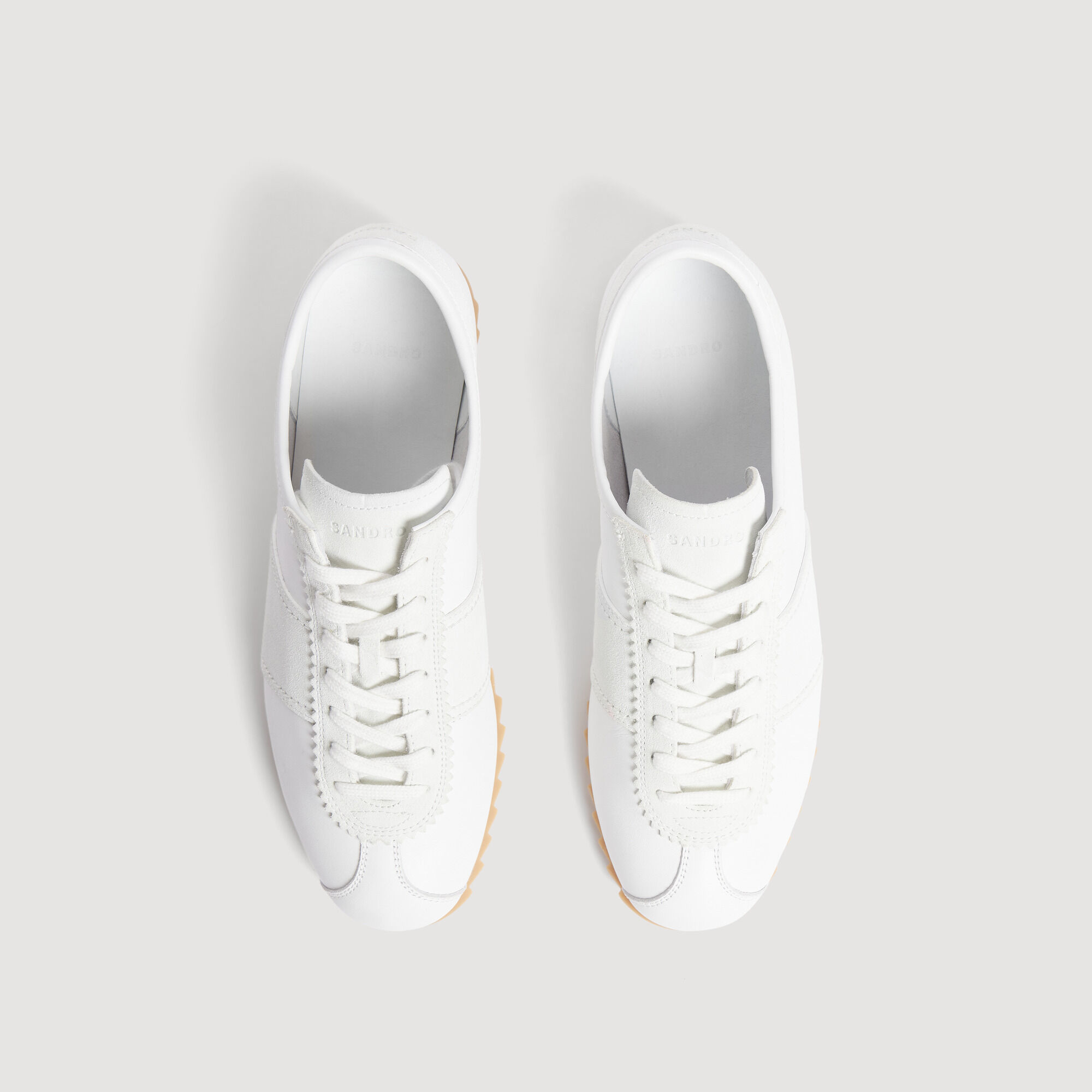 Sneakers sportschoenen leer