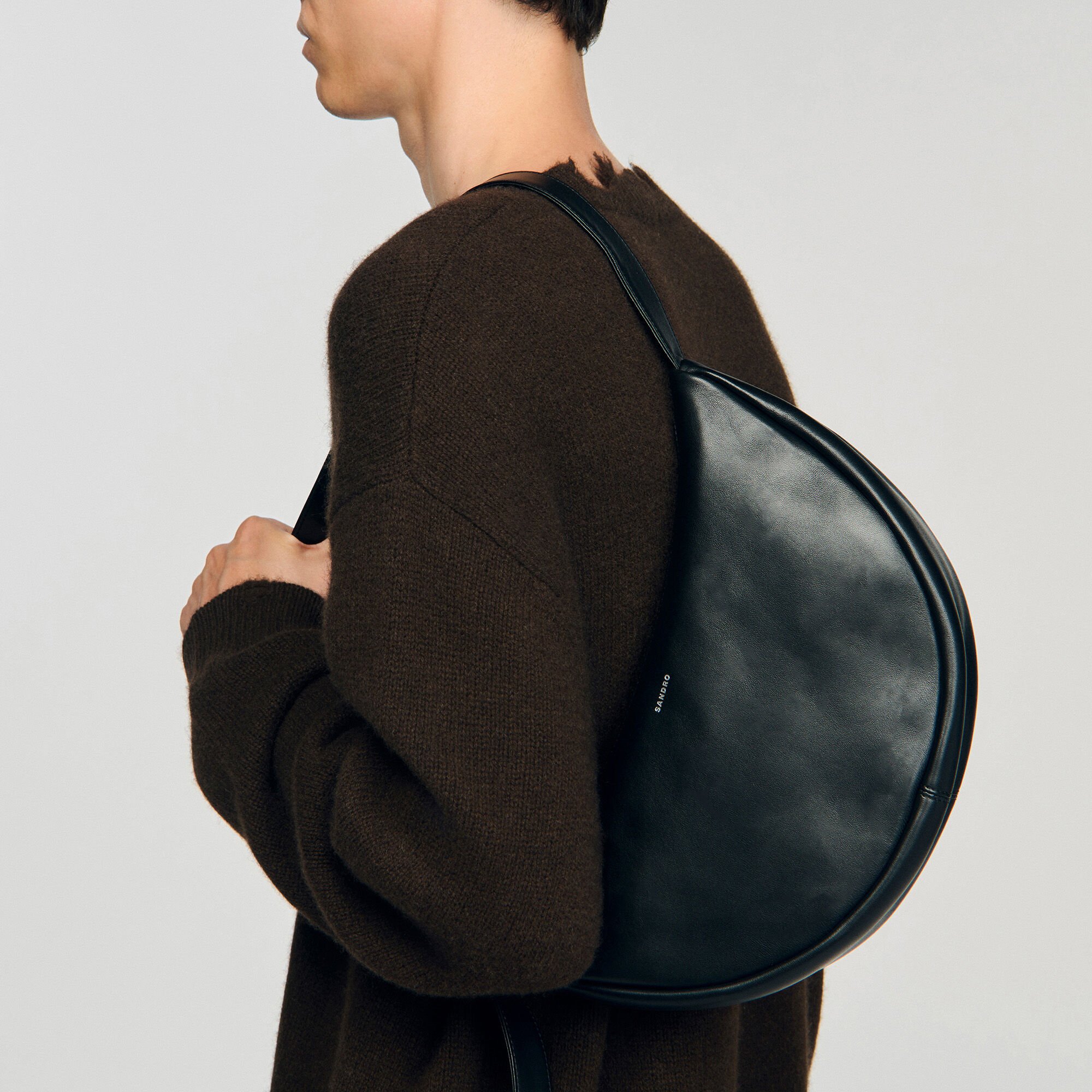 Kleine hobo tas leer