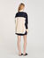 Overhemdblouse tweekleurig