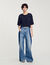 T-shirt details met parels