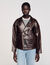 Leren jack oversized