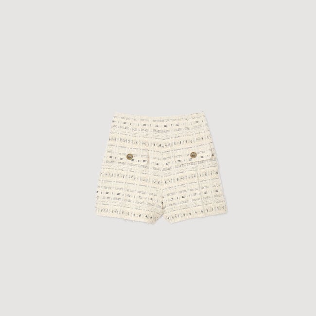 Short van prachtige tweed