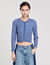 Cardigan vest glinsterend tricot