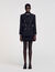 Blazer met gekruiste knoopsluiting