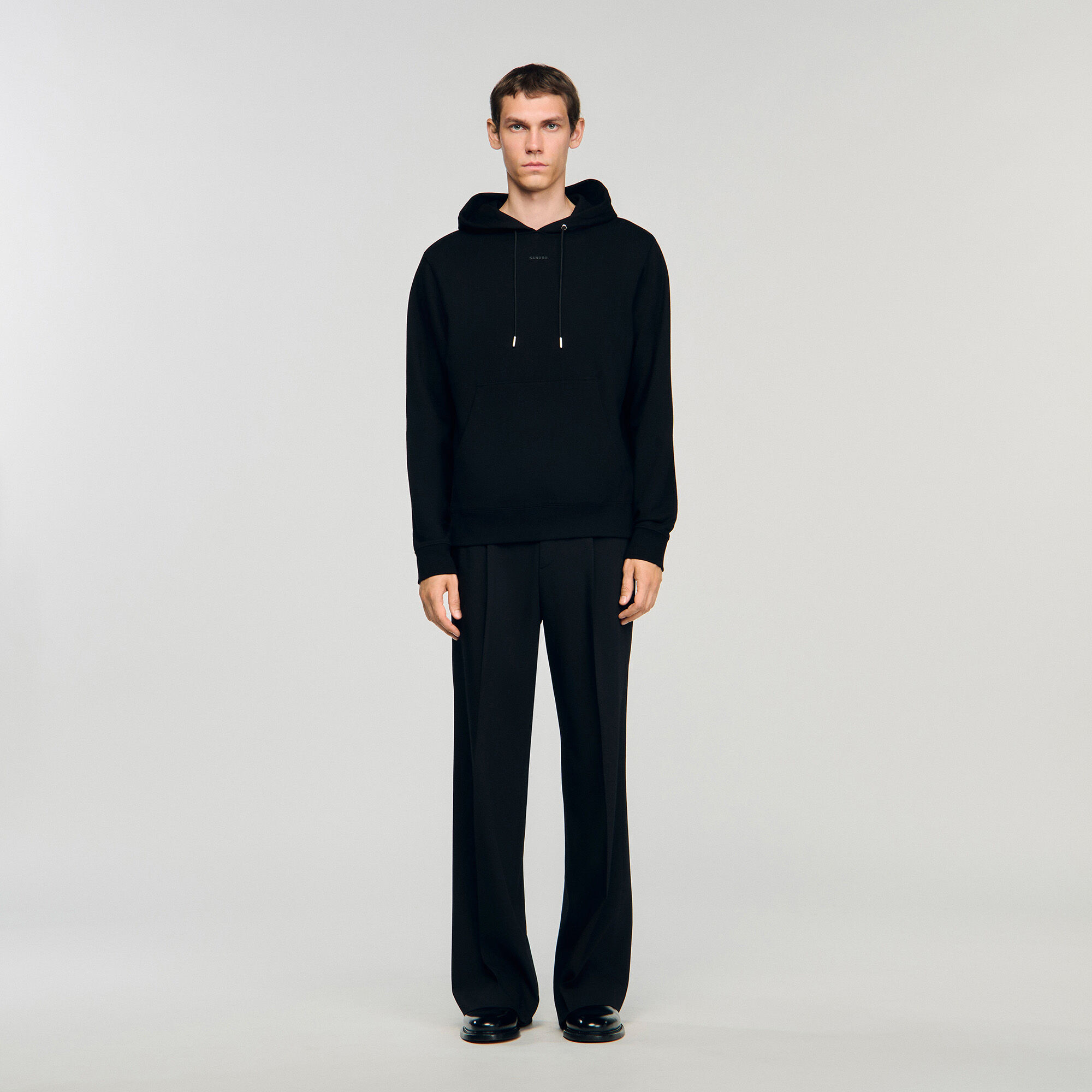 Hoodie met capuchon logo
