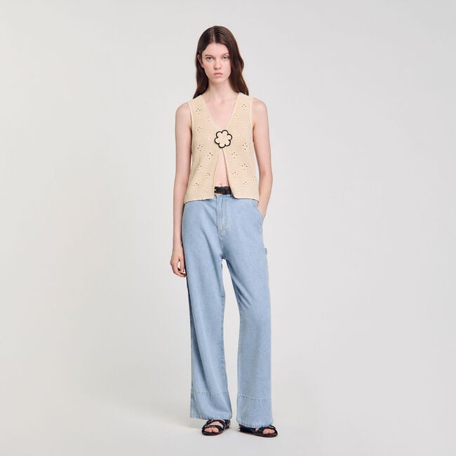 Jeans wijdvallend