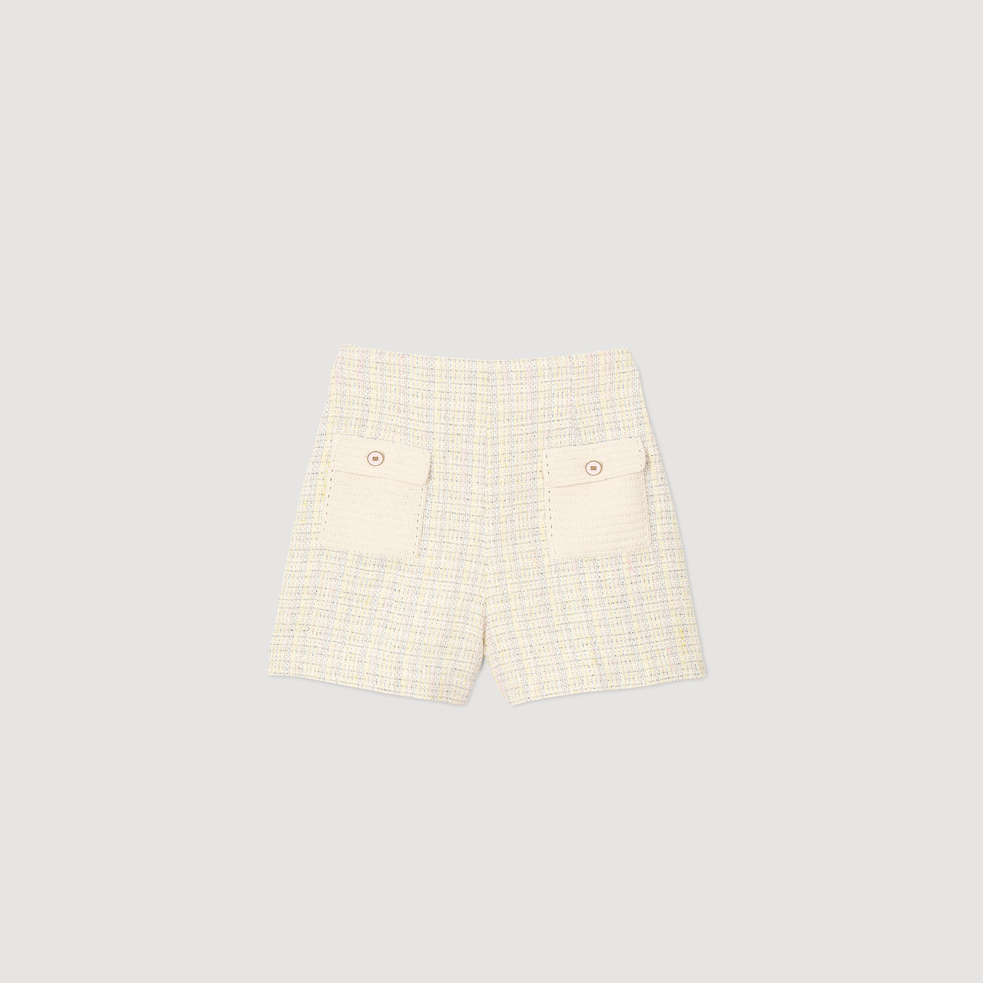 Short van prachtige tweed